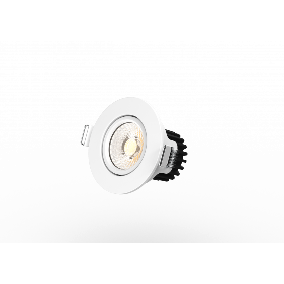 Spot blanc encastré orientable LED 8W IP65 CCT RT2012/RE2020