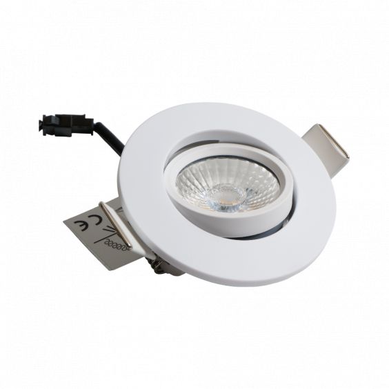 Spot blanc encastré orientable LED 6W RT 2012/RE2020