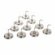 Lot de 10 crochets magnétiques FEROCE