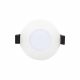 Spot encastrable fixe LED 6W RT 2012 3000K rond variable recouvrable WOLTZ