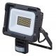 Projecteur LED extérieur à détection à fixer 30W noir WOLTZ