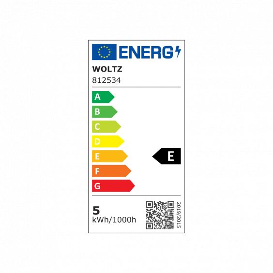 Spot blanc encastré orientable LED 5W RT 2012/RE2020 WOLTZ