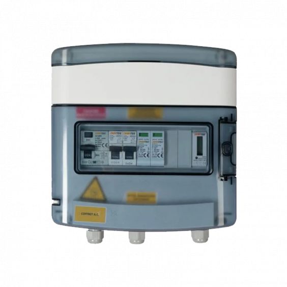 Coffret photovoltaique AC 3KW + compteur d'énergie