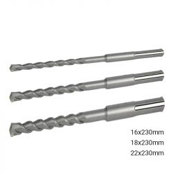 Lot de 3 forets SDS max 16/18/22x230mm STEINER