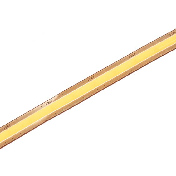 Ruban LED COB 5M 10W/M 24V IP20 8mm 3000K