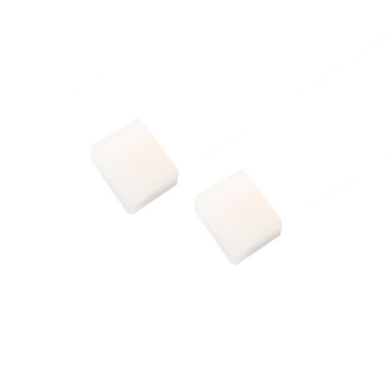 Lot de 2 embouts fin de coupe pour Ruban Led COB 24V IP65 10mm réf 812585