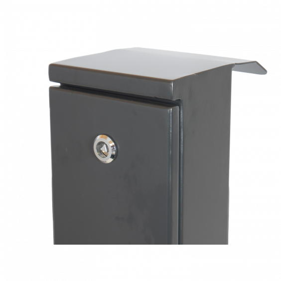 Potelet camping 80cm 2 prises CEE 16A avec protection OHMTEC