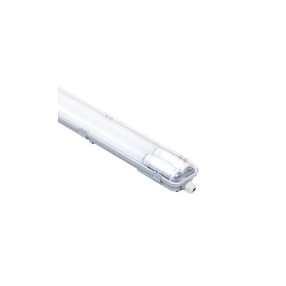 Réglette étanche à tubes LED 2x18W CCT 125cm IP65 WOLTZ