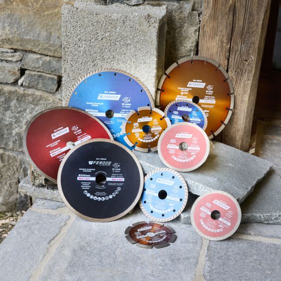 Disque Diamant Turbo 125 x 22.2mm FEROCE
