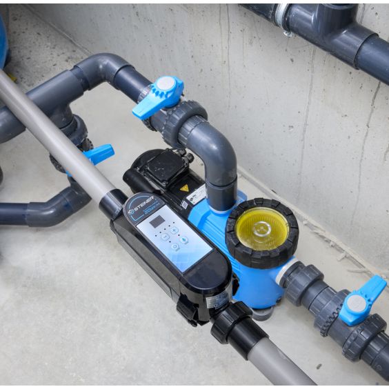 Electrolyseur au sel générateur de chlore 20g/h pour piscine Max 85mᵌ STEINER