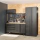 Placard de rangement l 80 x H 209 x P 60 cm FEROCE