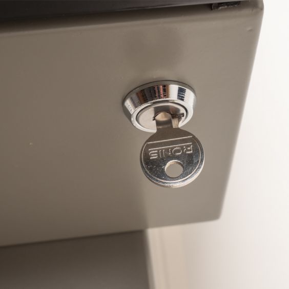 Borne de recharge monophasée métallique 7.4kW OHMTEC