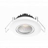 Spot blanc encastré orientable LED 5W/7W RT2012/RE2020 WOLTZ
