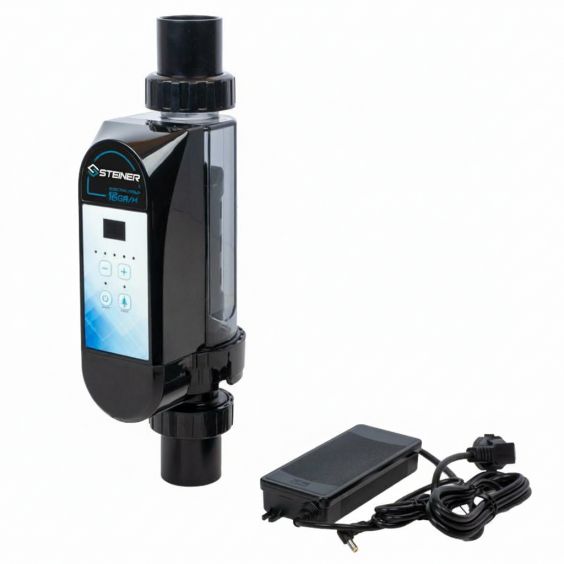 Electrolyseur au sel générateur de chlore 16g/h pour piscine Max 68mᵌ STEINER