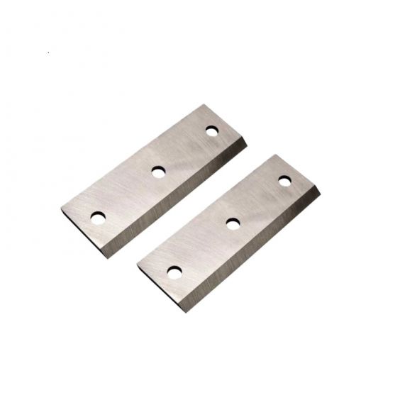 Jeu de 2 fers pour broyeur de végétaux thermique à disque 212cc 70mm ST PIERRE DU CHAMP Réf 500350