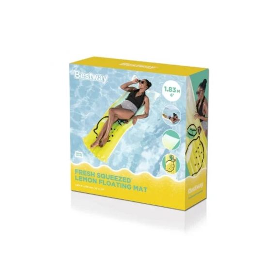 Bouée matelas citron