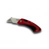 Couteau Cutter Pliable et Rétractable + 6 Lames