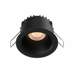 Spot noir encastré anti-éblouissement LED 6W RE2020